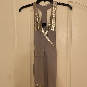 SB by Sheri Bodell Purple Dress with Sequins XS